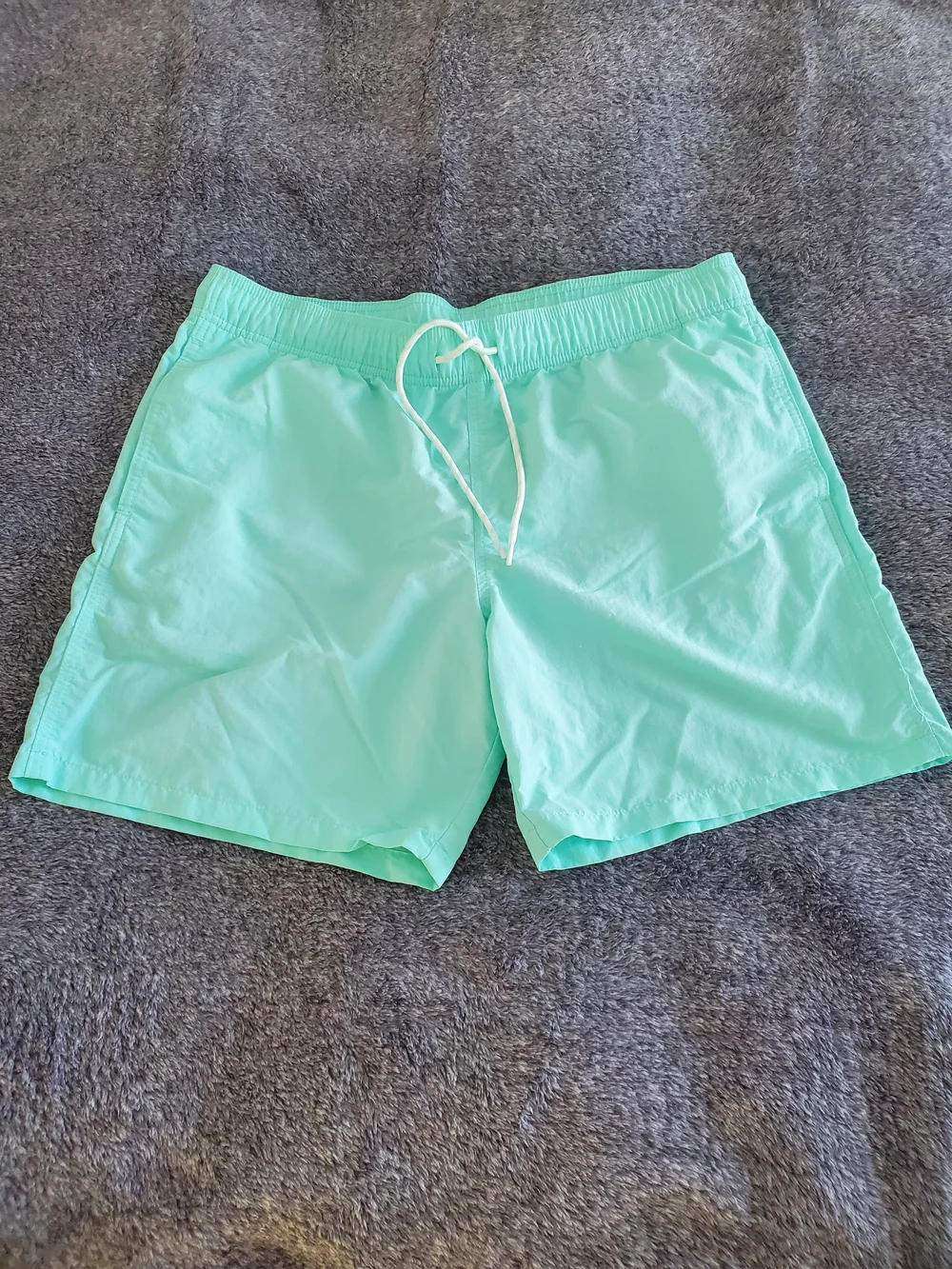 Goodfellow & Co Mint Green Swim Trunks with Drawstring